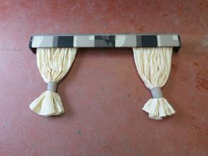 2007 Fleetwood Cravan  Pelmet And Curtain set 1330mm  REF DONCFLE image 1