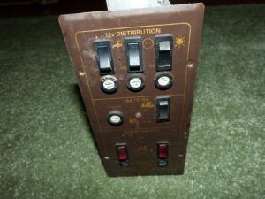 Caravan 2S4V Battery Charger Distribution Panel SPARES/PARTS conversion image 1