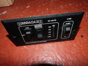 Caravan Bessacarr Distribution Control Panel Switches motorhome boat conversion image 1