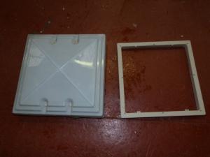 Caravan Campervan Motorhome Conversion Skylight 400mm x 400mm image 1