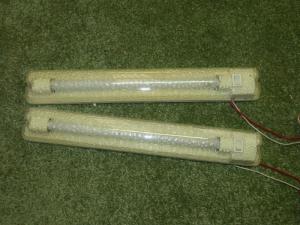 Caravan campervan motorhome conversion 2 x Fluorescent Strip Lights Lumo 1 image 1