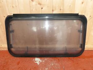 Caravan Conversion Rear Polyplastic Window 855mm x 460mm REF JET image 1