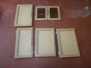 Caravan Cupboard Door Set of 10  Boat motorhome conversion image 1