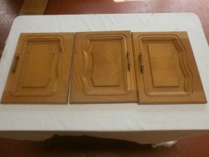 Caravan Cupboard Door Set of Nine Ideal For motorhome conversion image 1