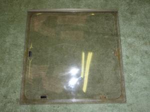 Caravan Front Centre Polyplastic Window- 870mm x 860mm image 1