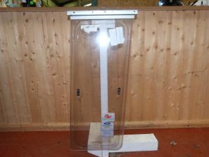 Caravan Front Nearside Polyplastic Window- 355mm x 860mm image 1