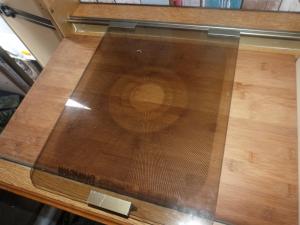 Caravan Glass Hob Lid 325mm x 425mm motorhome boat conversion REF SUN image 1