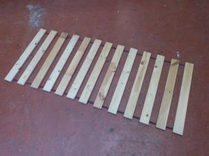 Caravan  motorhome, conversion  Bed Slats 655 x 1560mm REF SHREW image 1