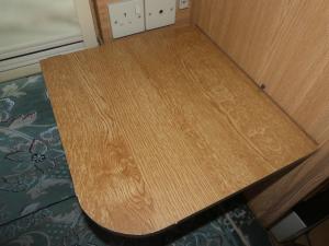 Caravan Motorhome Conversion Hinged Side Table 405mm x 440mm REF SUN image 1