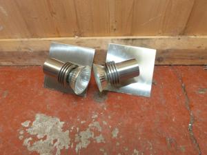 Caravan Motorhome Conversion Pair Of Wall Spot Lights REF SHREW image 1
