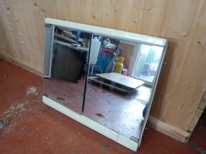 Caravan Motorhome Conversion Plastic Bathroom Unit with Mirrors REF MIC image 1