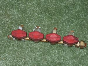 Caravan Motorhome Conversion 4 Way Gas Taps image 1