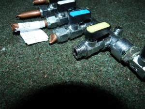 Caravan Motorhome Conversion 4 Way Gas Taps image 1