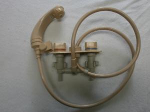 Caravan Motorhome Conversion Whale Micro Switch shower head and Taps image 1