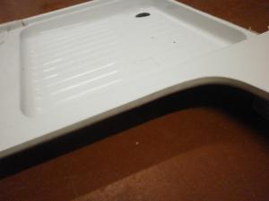 Caravan motorhome shower tray 112x70x10cm image 1