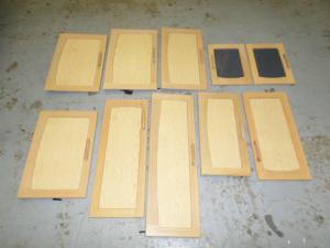 Caravan - (Used) Cupboard Doors Set of 10 image 1
