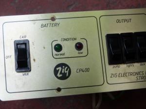 Caravan Zig CP400 Distribution Panel motorhome boat conversion REF WISPEL image 1