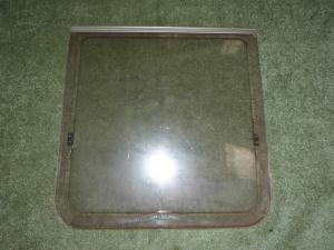 Swift Caravan Front Centre Polyplastic Window- 730mm x 750mm conversions image 1