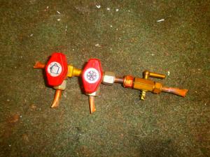 Used Caravan - 2 Gas Taps with Shut Off Valve image 1