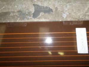Used Caravan Glass Hob Lid 420mm x 445mm image 1