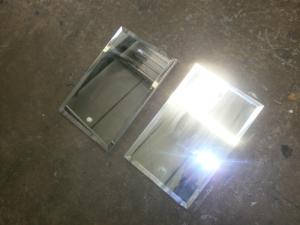 Used Caravan - Pair of Bathroom Mirror Doors image 1