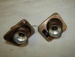 2 Bronze Colour 12V Spot Lights For caravan motorhome boat conversion REF VIP image 2