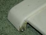 2005 Bailey Pageant Caravan Front Gas Locker Door image 4