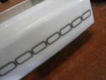 Caravan - 3 Plastic Wall Lights campervan motorhome boat conversion image 2