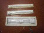 Caravan campervan motorhome boat Trio of Fluorescent Tube Ceiling Lights image 2