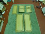 Caravan Cupboard Door Set of 17 motorhome conversion image 2