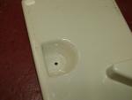Caravan Motorhome Boat Conversion Plastic Bathroom Folding Sink Unit with Taps image 3