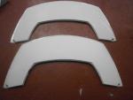 Caravan Motorhome Boat Pair of Plastic Wheel Spats image 2