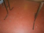 Caravan Motorhome Conversion Free Standing Table 880mm x 580mm REF ARGENT image 3