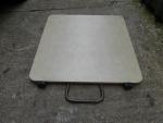 Caravan Motorhome Conversion Single Leg Table 595x595 REF:CONWY2 image 2