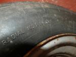 Caravan Motorhome Trailer 4 Stud Wheel and Tyre 165 R 13 REF01 image 2