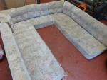 Caravan U Shape Cushion Set 10 Pieces motorhome boat conversion REF CONWY image 2