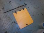 Caravan - (Used) Single Leg Table 460mm x 530mm image 2