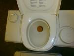 electric flush cassette toilet complete image 6