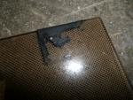 Used Caravan Glass Hob Lid 500mm x 420mm image 3